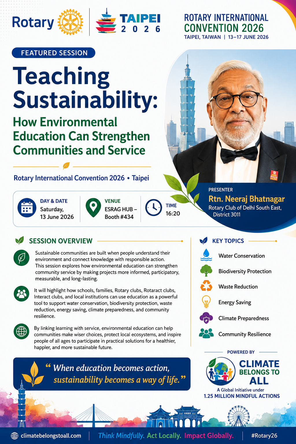 Teaching Sustainability poster